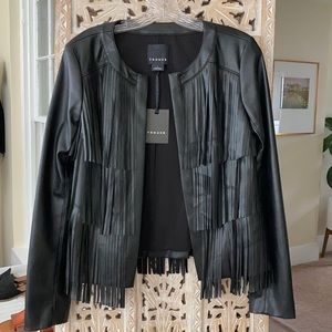 NWT Nordstrom fringe jacket